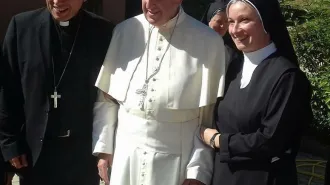 Il Papa nel reatino in visita privata in due conventi di suore