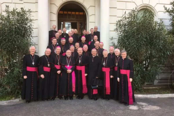 I vescovi di Irlanda durante un passato ad limina a Roma / Conferenza Episcopale Irlandese