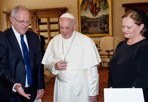 Il Papa e il presidente del Perù |  | OR