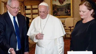 Il colloquio tra il Papa e il Presidente del Perù in attesa del viaggio apostolico