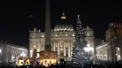 Albero di Natale e Presepe in piazza San Pietro / Alan Holdren / CNA 
