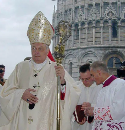 Plotti | L'arcivescovo emerito di Pisa, Mons. Alessandro Plotti, che si è spento oggi al 