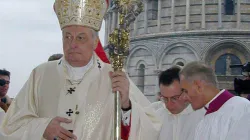 L'arcivescovo emerito di Pisa, Mons. Alessandro Plotti, che si è spento oggi al "Gemelli" di Roma / Web