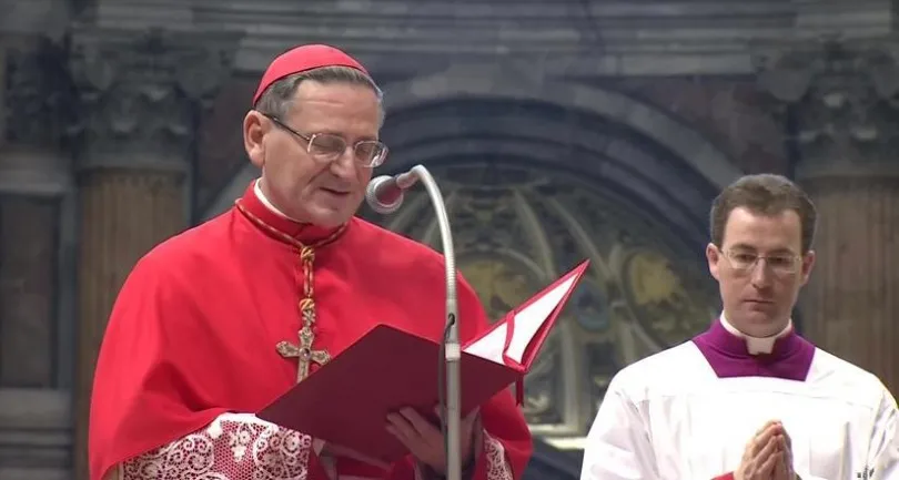 Il Cardinale Angelo Amato, Prefetto della Congregazione per le Cause dei Santi |  | CTV