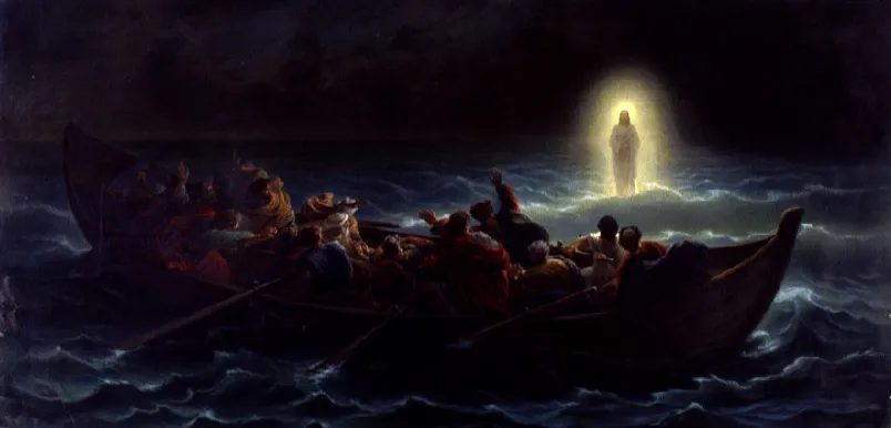 Gesù cammina sulle acque - pd |  | Gesù cammina sulle acque - pd