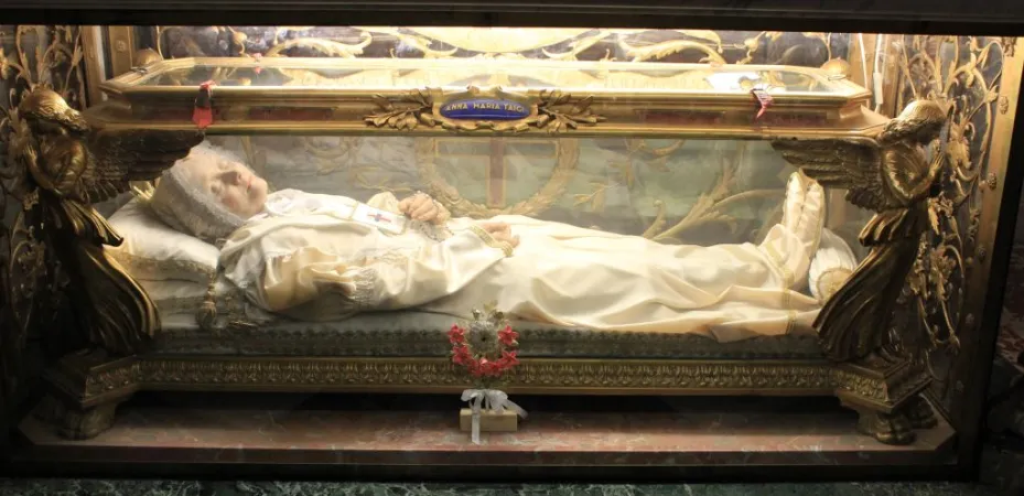Il corpo della Beata Anna Maria Taigi |  | Wikipedia pubblico dominio