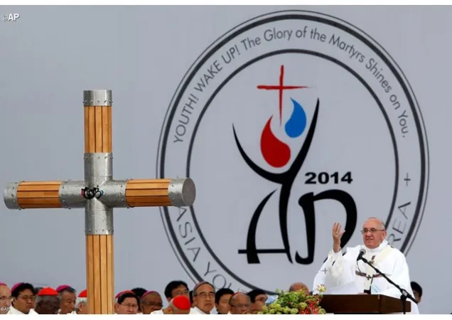 Papa Francesco partecipa alla GMG Asiatica nel 2014 |  | Radio Vaticana