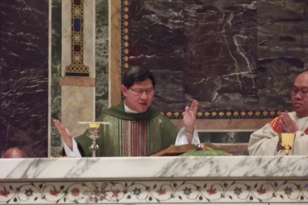 Il Cardinale Tagle, Pro-Prefetto del Dicastero per l’Evangelizzazione - CNA