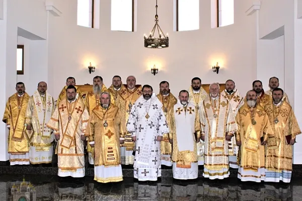 L'immagine di una riunione del Sinodo della Chiesa Greco Cattolica Ucraina / UGCC