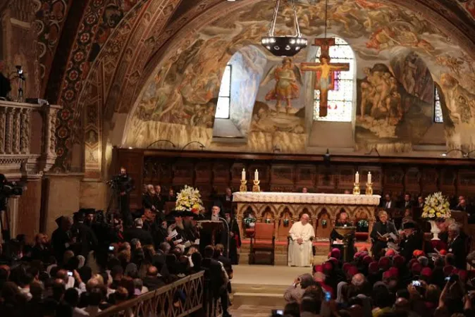 Papa Francesco, Assisi 20 settembre |  | Daniel Ibanez/ ACI Group