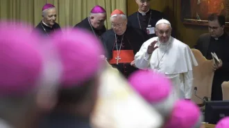 Papa Francesco apre la Assemblea Generale della CEI il 24 maggio 