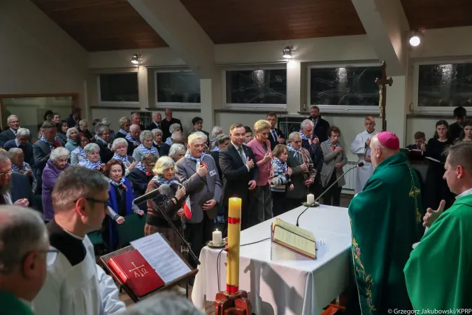 La celebrazione della messa a Auschwitz-Birkenau presieduta dal vescovo Piotr Greger, vescovo ausiliare della diocesi di Bielsko-Żywiec nel  Centro pe |  | Episcopato polacco 