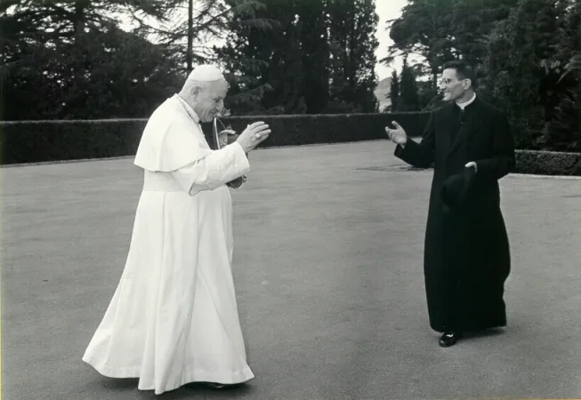Papa Giovanni Paolo XXIII e il Cardinale Capovilla |  | Fondazione Giovanni Paolo XXIII