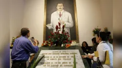 La tomba del venerabile José Gregorio Hernandez Cisneros / twitter