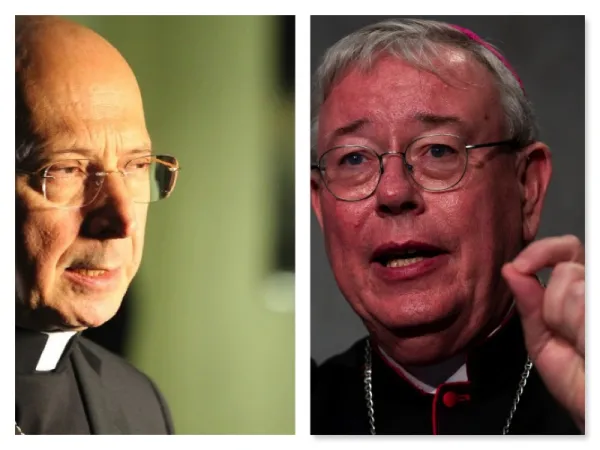  Cardinali Bagnasco e Hollerich | I cardinali Bagnasco (sx) e Hollerich (dx), rispettivamente presidente del CCEE e del COMECE | Foto CNA