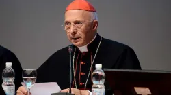 Il Cardinale Angelo Bagnasco, presidente del Consiglio delle Conferenze Episcopali Europee / CEI