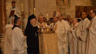 Il Patriarca Bartolomeo saluta la Puglia. “Abbiamo un’arma invincibile”