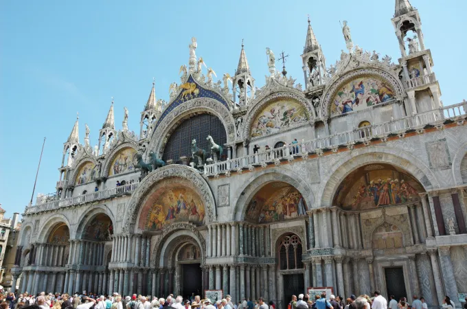Una foto d'archivio della Basilica di san Marco a Venezia  |  | Patriarcato di Venezia