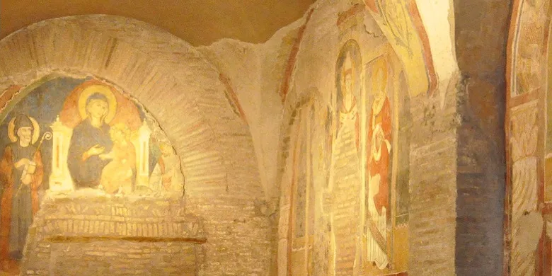 Gli affreschi del XIII secolo della chiesa di San Saba  |  | sansaba.gesuiti.it