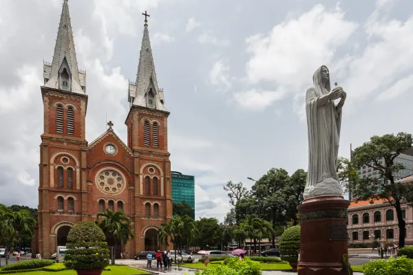La Basilica di Notre Dame di Saigon, in Vietnam / Wikimedia Commons