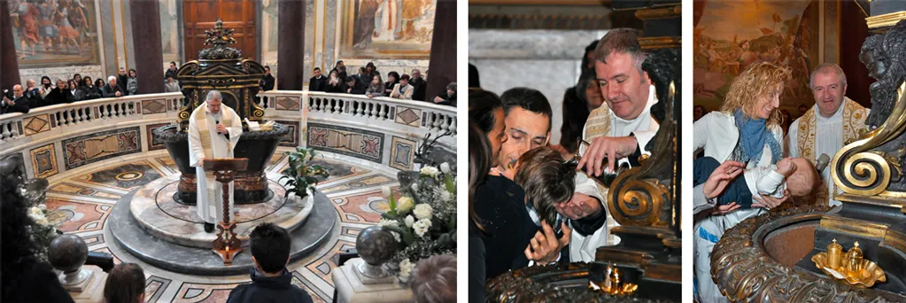 I Battesimi nel Battistero di San Giovanni  |  | www.battisterolateranense.it
