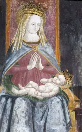 La Madonna delle lacrime nel santuario di Treviglio in Lombardia |  | pd