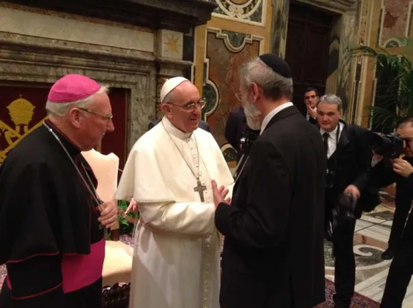 Il Papa e il Rabbino Di Segni |  | Comunità Ebraica di Roma
