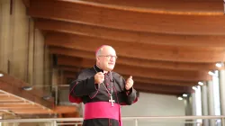 Il vescovo Enrico dal Covolo nella Pontificia Università Lateranense / Bohumil Petrik / ACI Group