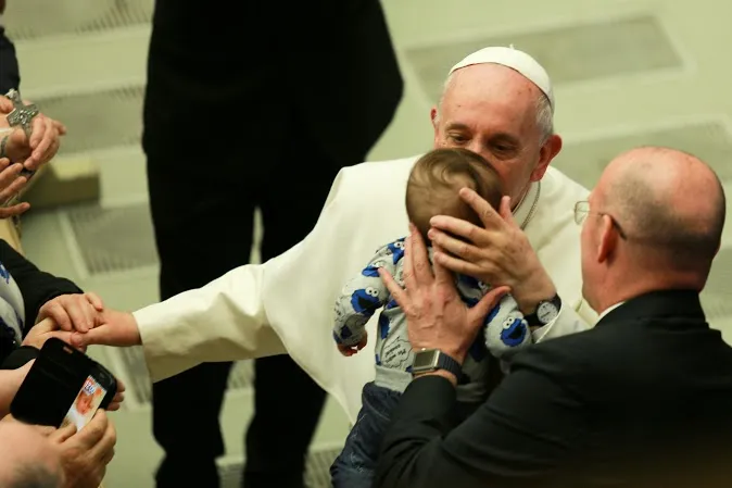 Il Papa riceve il pellegrinaggio degli operatori dei Santuari |  | Daniel Ibanez/CNA