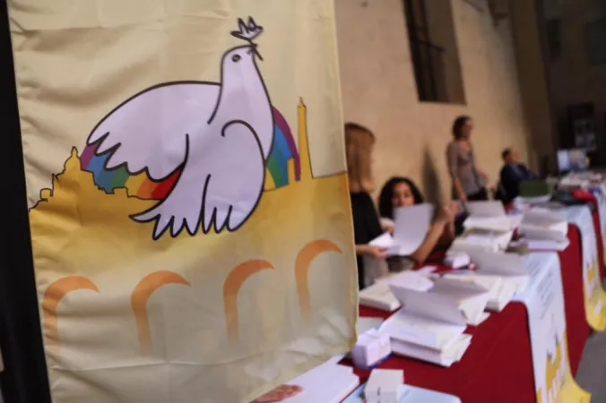 Ponti di Pace | Un momento della preparazione di Ponti di Pace, a Bologna dal 14 al 16 ottobre 2018 | santegidio.org