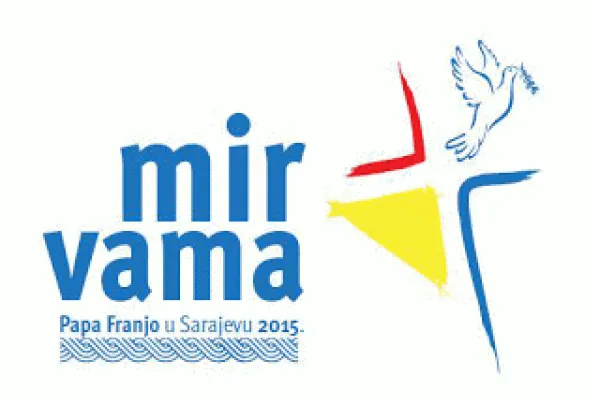 Logo Visita del Papa a Sarajevo / 