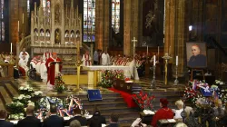 La Messa che ha celebrato il ritorno delle spoglie del Cardinale Joseph Beran a Praga, Cattedrale San Vito, Venceslao ed Adalberto, 21 aprile 2018 / PD