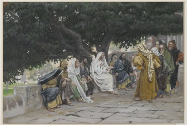 Gesù con scribi e farisei - pd