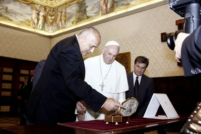 Il primo ministro bulgaro dal Papa  | http://www.novinite.com/