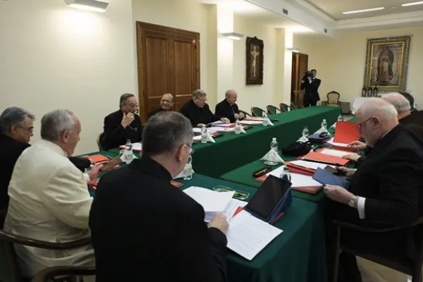 La riunione del Consiglio dei cardinali con il Papa a Santa Marta / RV /Osservatore Romano