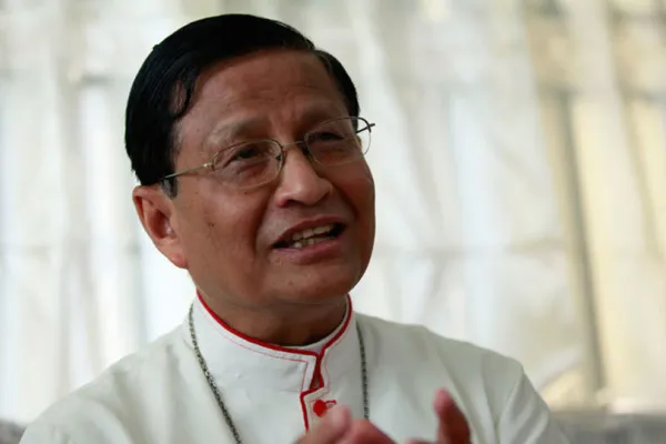Il Cardinale Charles Bo, arcivescovo di Rangon, durante un incontro in Myanmar / Arcidiocesi di Rangon - http://cathygnarchdiocese.org/