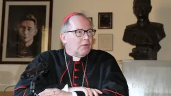 Il Cardinale Wilhelm Jacobus Eijk, arcivescovo di Utrecht, durante una conferenza stampa / Bohumil Petrik / CNA