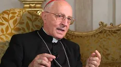Il Cardinale Fernando Filoni, prefetto della Congregazione per l'Evangelizzazione dei Popoli / Daniel Ibanez / ACI Group
