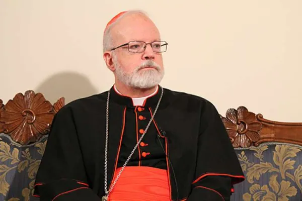 Una immagine del Cardinale Sean O'Malley durante una intervista del 2013 con Catholic News Agency / CNA Archive
