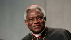 Cardinal Peter Kodwo Appiah Turkson, presidente del Pontificio Consiglio della Giustizia e della Pace / Daniel Ibanez / CNA