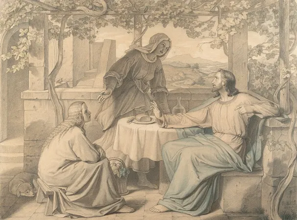 Gesù con Marta e Maria |  | pubblico dominio 
