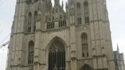 La cattedrale di Bruxelles, dedicata a San Michele e Santa Gudula / Andrea Gagliarducci / ACI Stampa