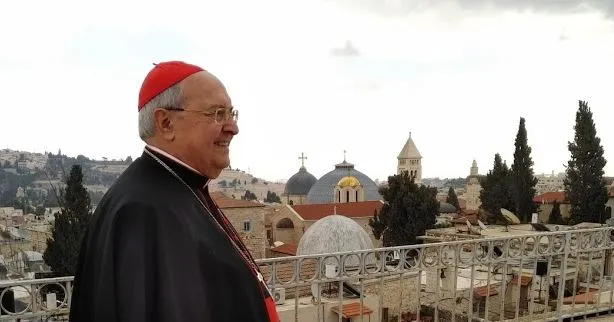Cardinale Sandri in Terrasanta | Il Cardinale Sandri durante uno dei suoi passati viaggi in Terrasanta | CCO