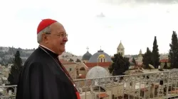 Il Cardinale Sandri durante uno dei suoi passati viaggi in Terrasanta / CCO