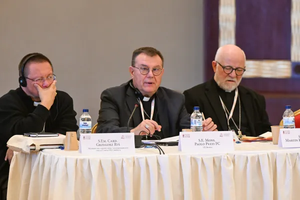 L'arcivescovo Paolo Pezzi durante i lavori della plenaria del CCEE, che si è tenuta a Malta dal 27 al 30 novembre / Archdiocese of Malta / Ian Noel Pace