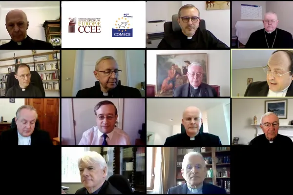 La riunione in videoconferenza delle presidenze CCEE e COMECE  / CCEE
