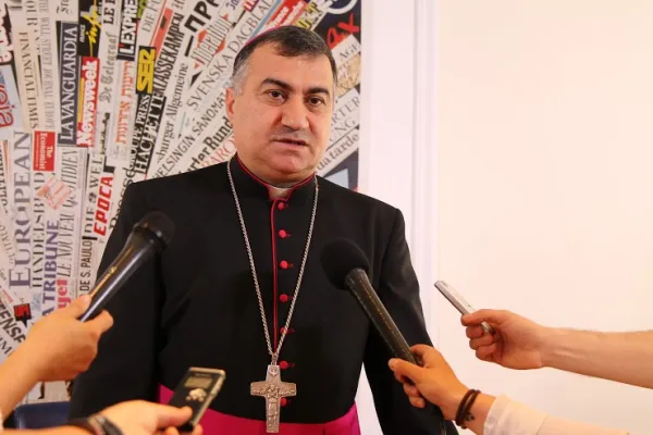 L'arcivescovo di Erbil, Warda / B. Petrik/ CNA