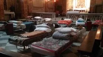 Emergenza freddo: trenta senza tetto accolti nella chiesa di San Calisto a Trastevere 