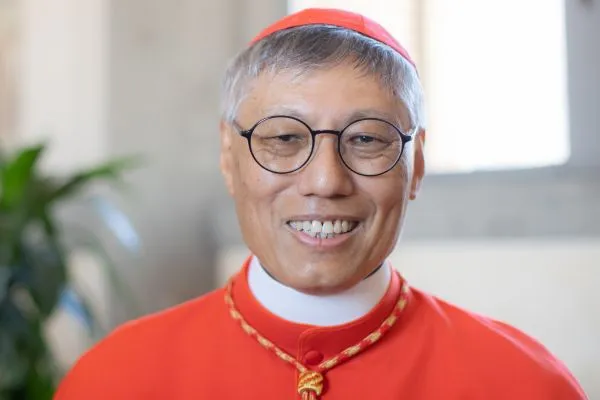 Il cardinale Stephan Chow, sj, vescovo di Hong Kong | Daniel Ibanez / ACI Group