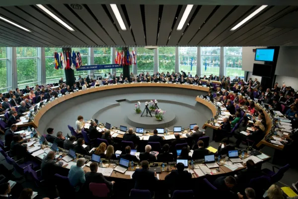 Una seduta del Consiglio d'Europa / coe.int